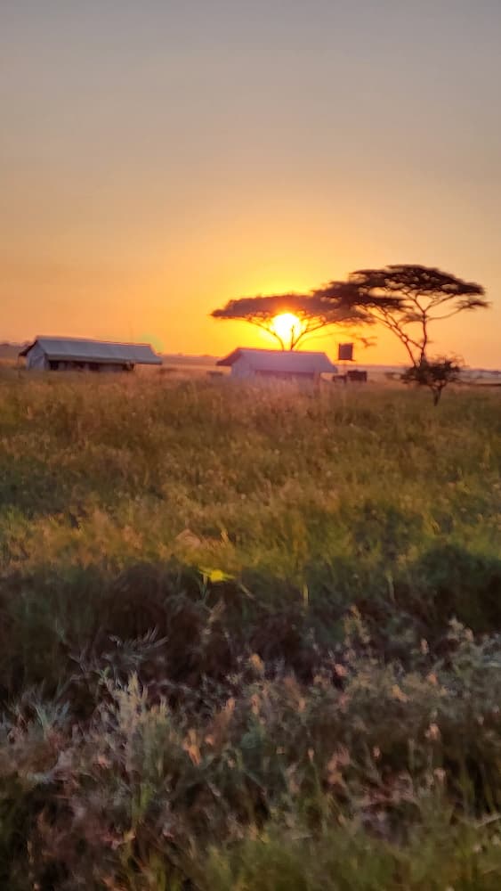 East African sunset